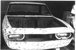 Prototype body nearing completion